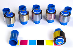Ink Ribbon Color (6 pcs.per 1000 prints) Produktfoto