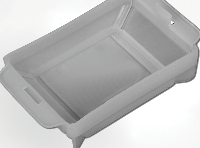 Parafree Disposable Base Mold Produktfoto Front View S