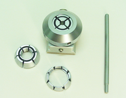 Round specimen holder w/3 inserts photo produit