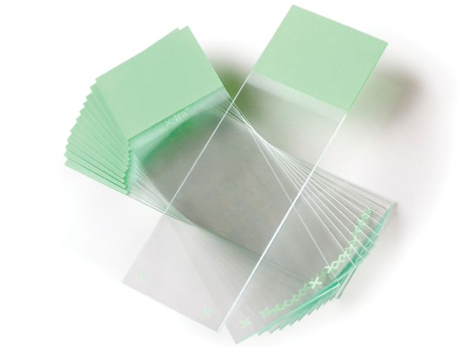 XTRA Adhesive Microscope Slide - Pink product photo