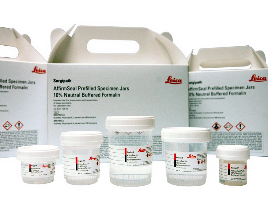 Surgipath AffirmSeal Pre-Filled Specimen Jars product photo Front View S