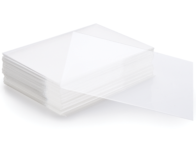 Large coverglass45 x 70/1.5 (100) product photo Front View L