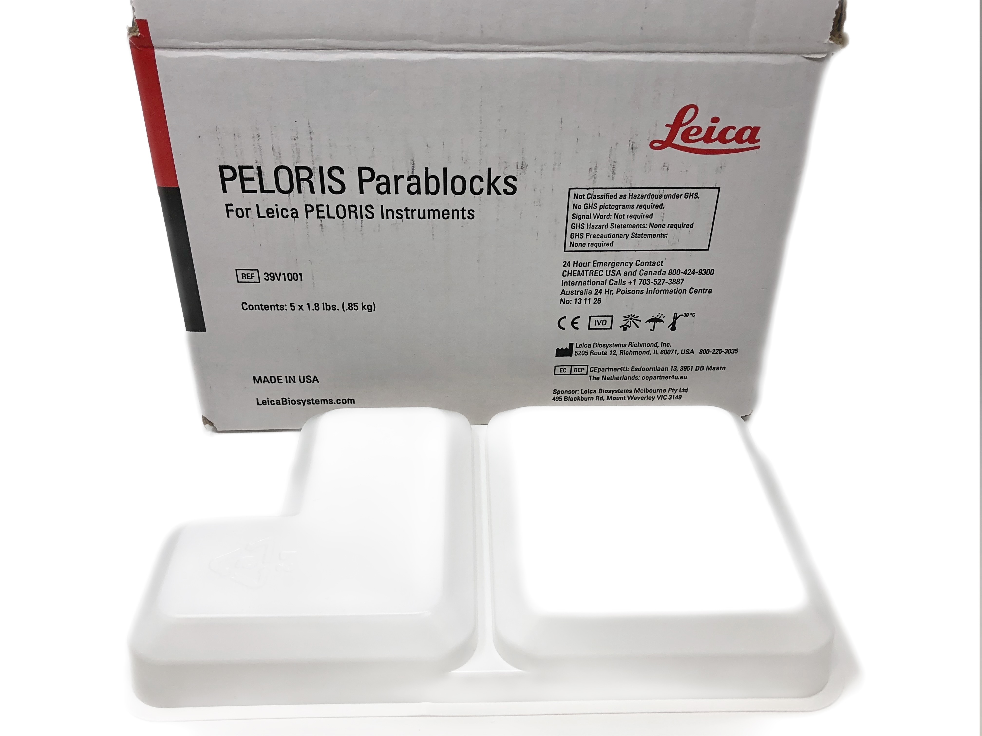 PELORIS Parablocks Paraffin photo produit Back View L