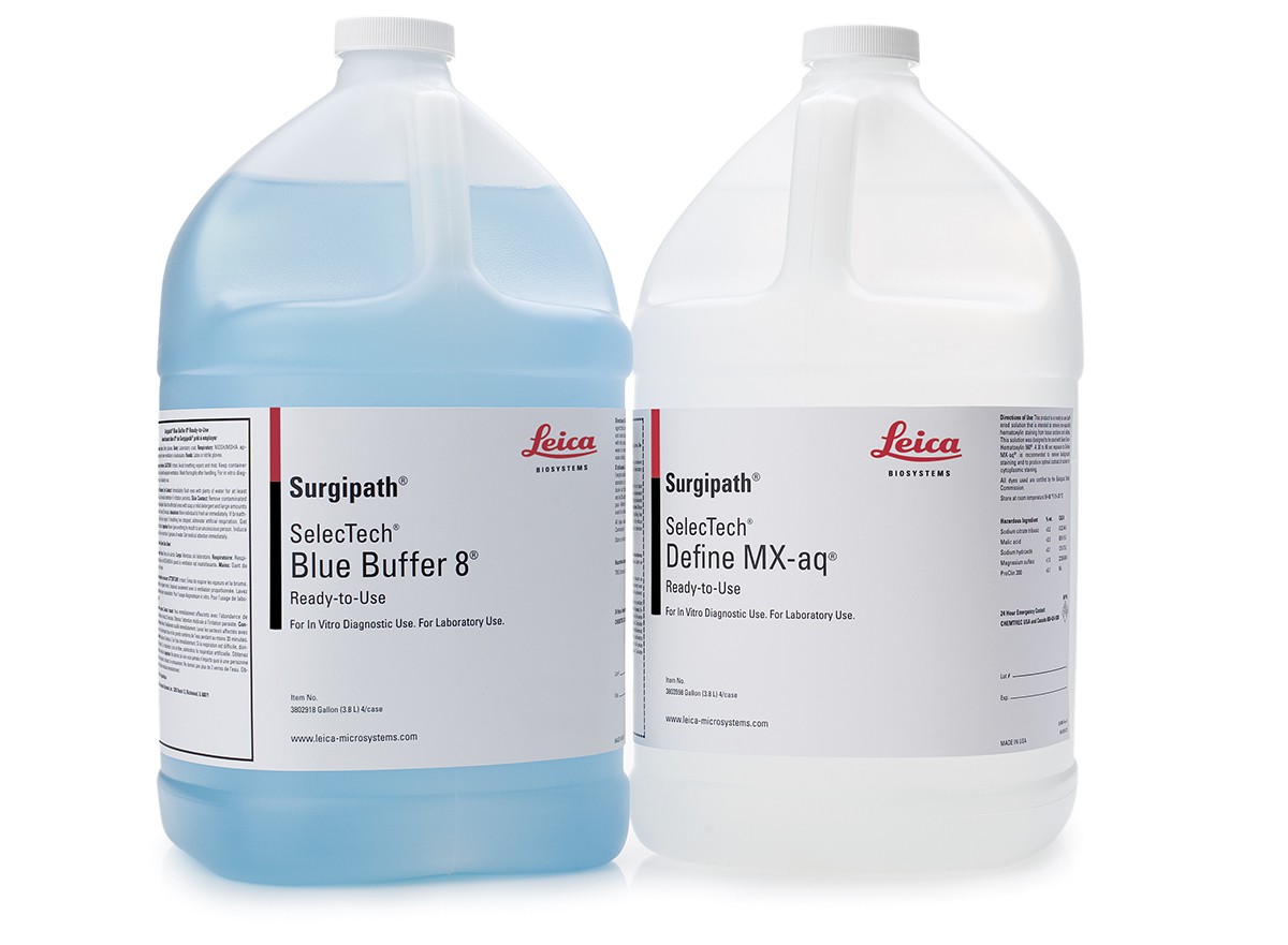 SelecTech Ready-To-Use Blue Buffer 8 - Define MX-aq product photo Front View S