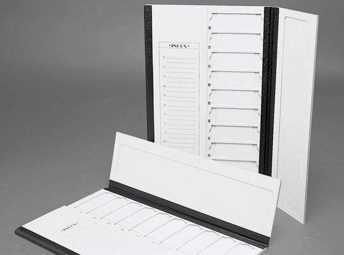 20 Slide Folder for Specimen Transport 产品照片 Front View S