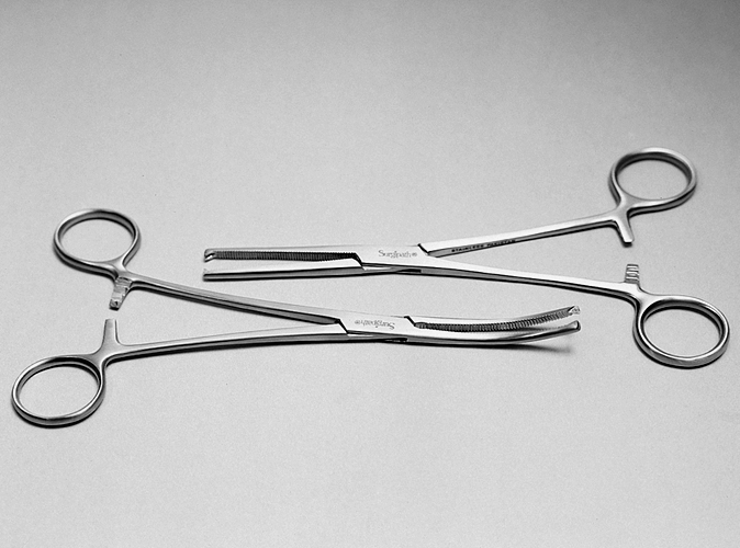 Rochester-Ochsner Hemostats product photo Front View S