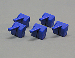 Clips, assy. - dark blue, pack of 5 product photo