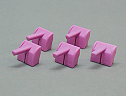 Clips, assy. - pink, pack of 5 product photo