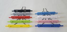 Rack hanger, slide rack 5,lt blue, 3 pcs product photo