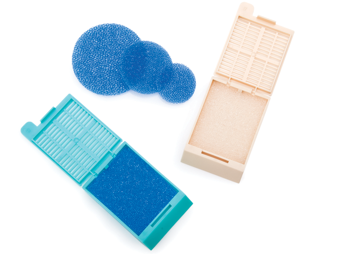 BIOPSY PADS 1 3/8 CIRCLE BLUE product photo