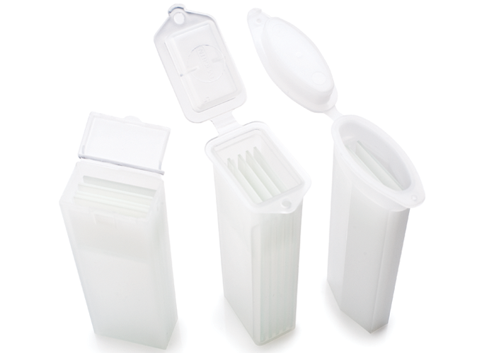 Five Slide Mailer Two Slide Plastic Mailer product photo Front View S