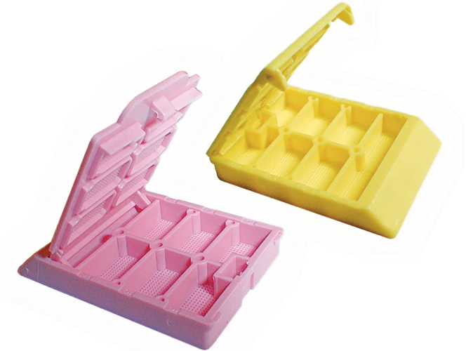 LILAC JET BIOPSY 6 COMPARTMENT TAPED CAS product photo